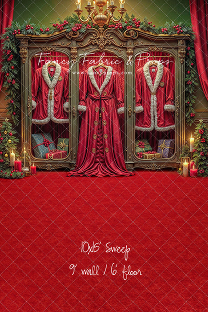 The Claus Closet - with Sweep Option