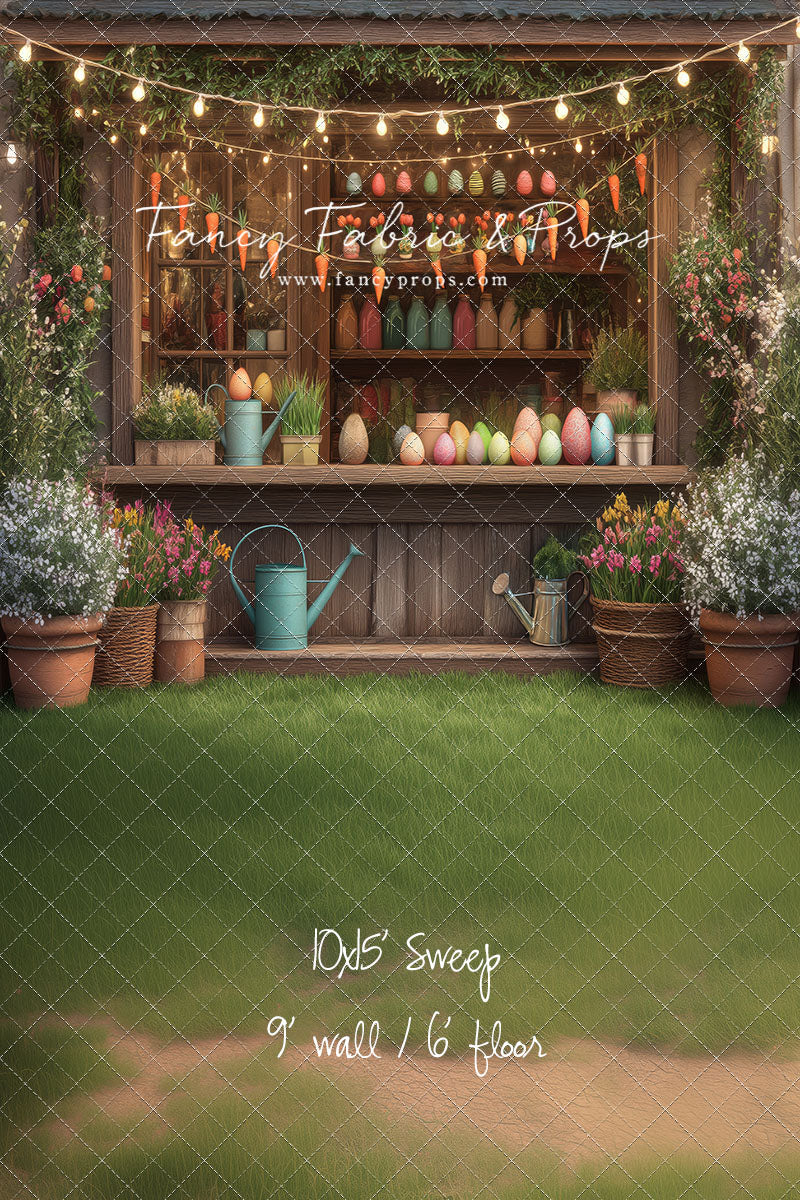 The Easter Garden Shop - With Sweep Option