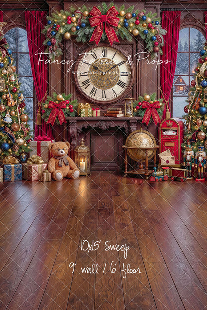 The Grand Christmas Clock - with Sweep Option