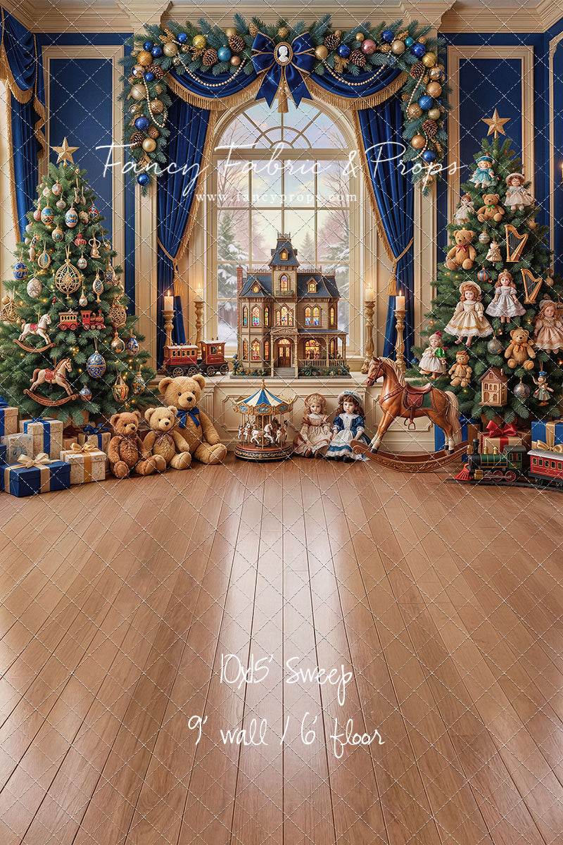 The Holiday Dollhouse Room - with Sweep Option