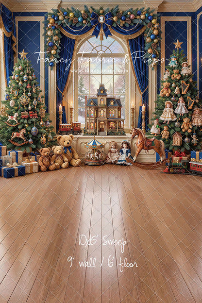 The Holiday Dollhouse Room - with Sweep Option