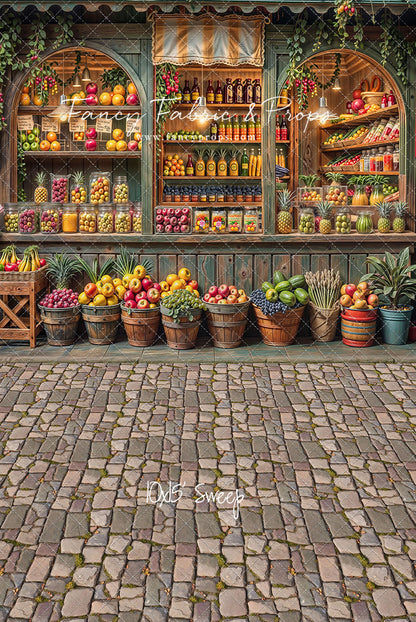 Tropical Fruit Market - With Sweep Option