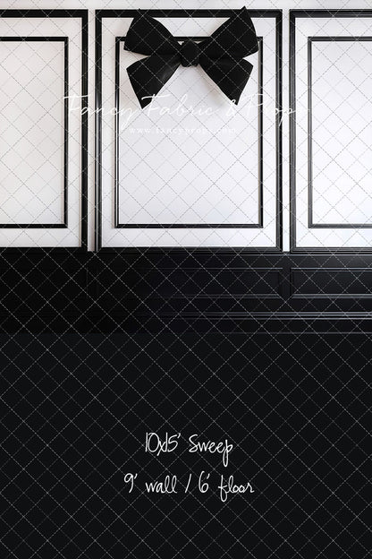 Uptown Chic - Black Floor - With Sweep Option