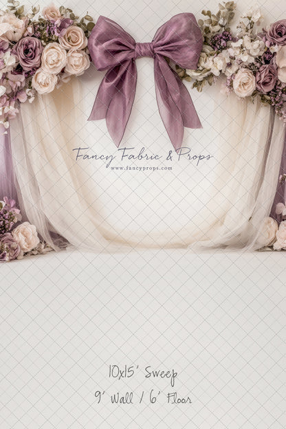 Violet Rose Cashmere - With Sweep Option