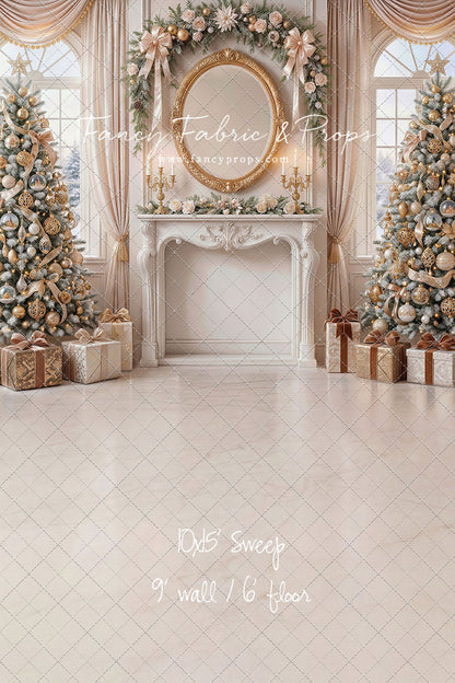 White Christmas Dream - with Sweep Option