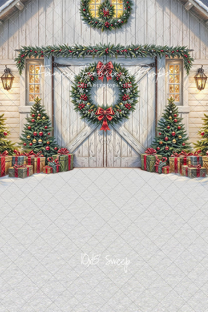 Winter Welcome Barn - with Sweep Option