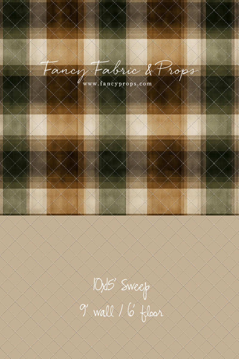 Woodland Plaid - With Sweep Option