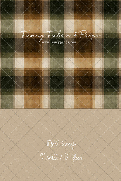 Woodland Plaid - With Sweep Option