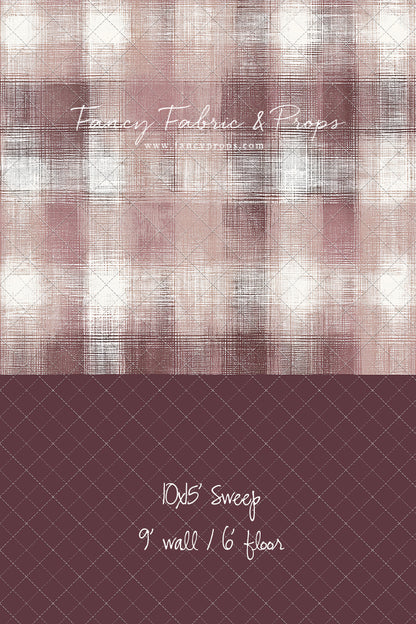 Woven Mauve - With Sweep Option