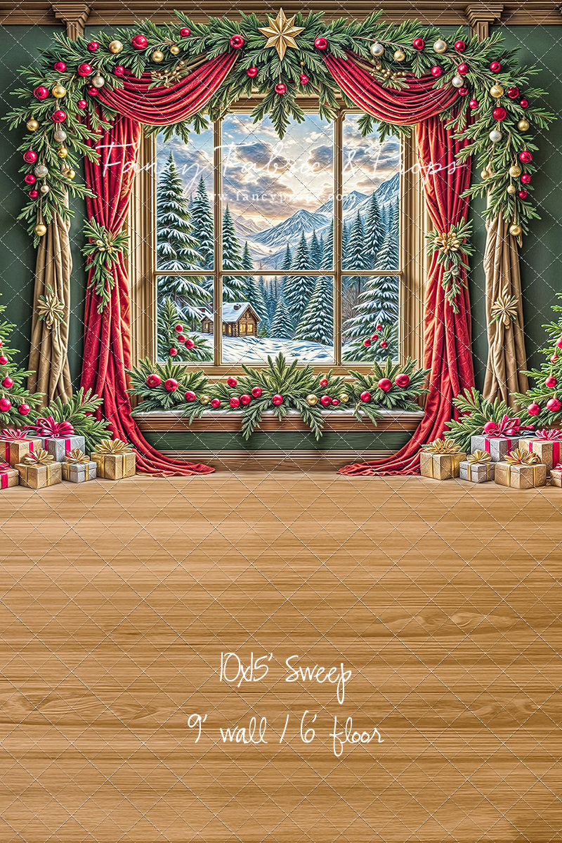 Yuletide Bloom View - with Sweep Option