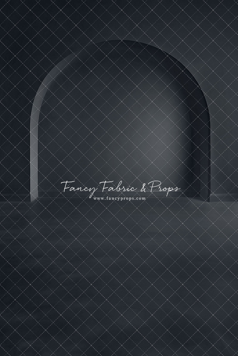 Modern Midnight Alcove - Solid Floor - With Sweep Option