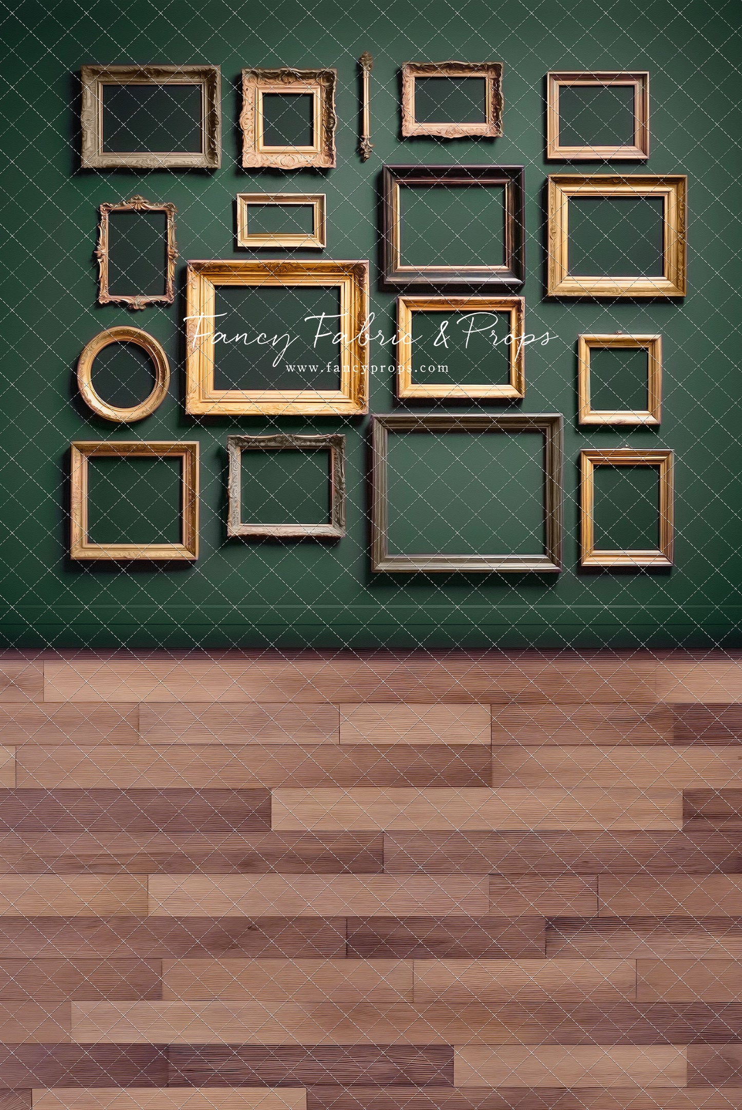 Jewel Frames - Green - With Sweep Option