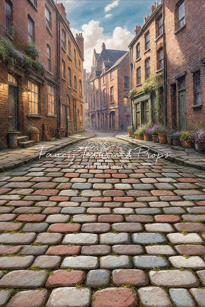 Garrison Lane - Colored Cobblestone - With Sweep Option