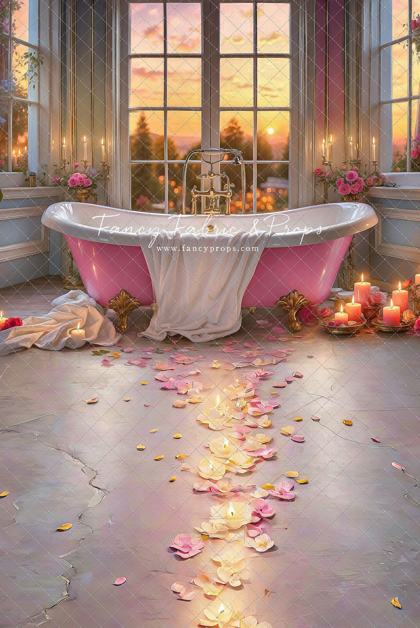 Candlelight & Revive - Petal Floor - With Sweep Option