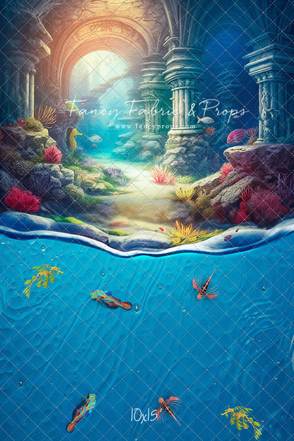 Siren Sea Life- with Fish - With Sweep Option