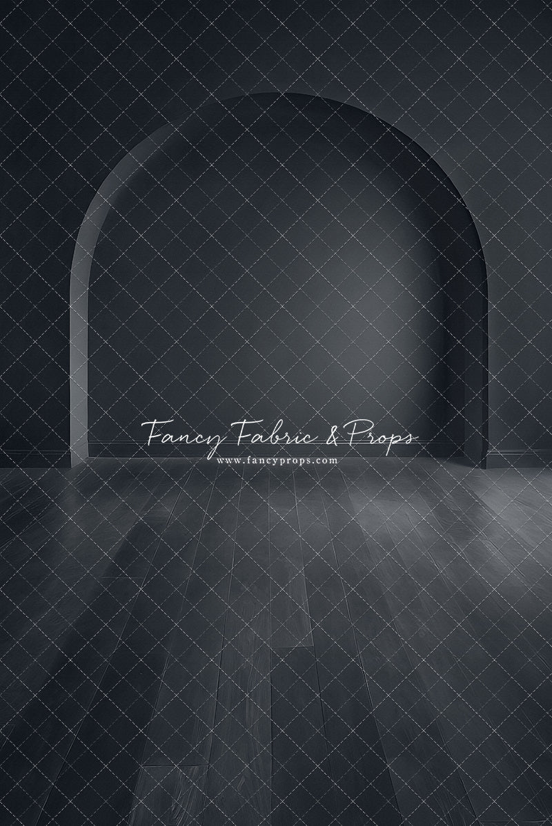 Modern Midnight Alcove - Wood Floor - With Sweep Option