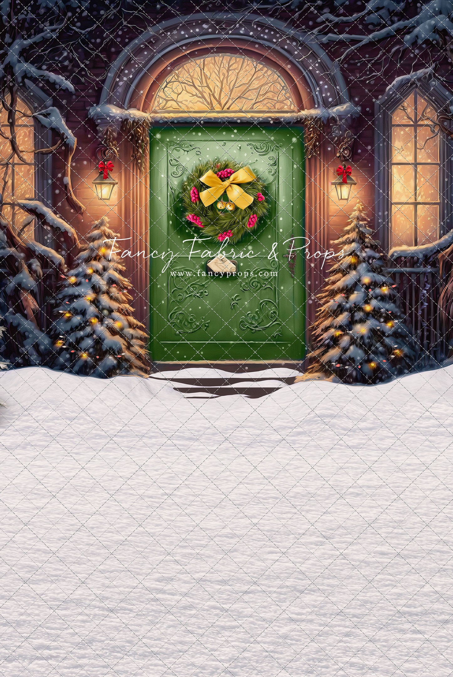 Home For The Holidays - Green Door Option - with Sweep Option