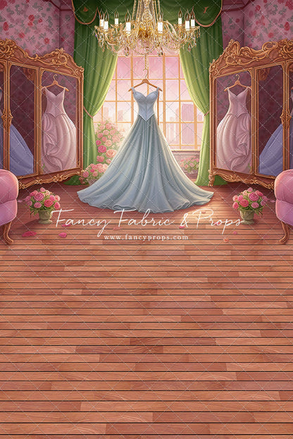 Dress Like A Princess - Ice Blue Dress - With Sweep Option
