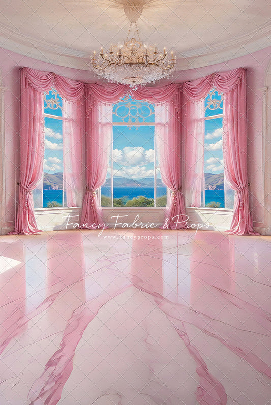 Summer Season Victorian Window - Marble Floor - With Sweep Option