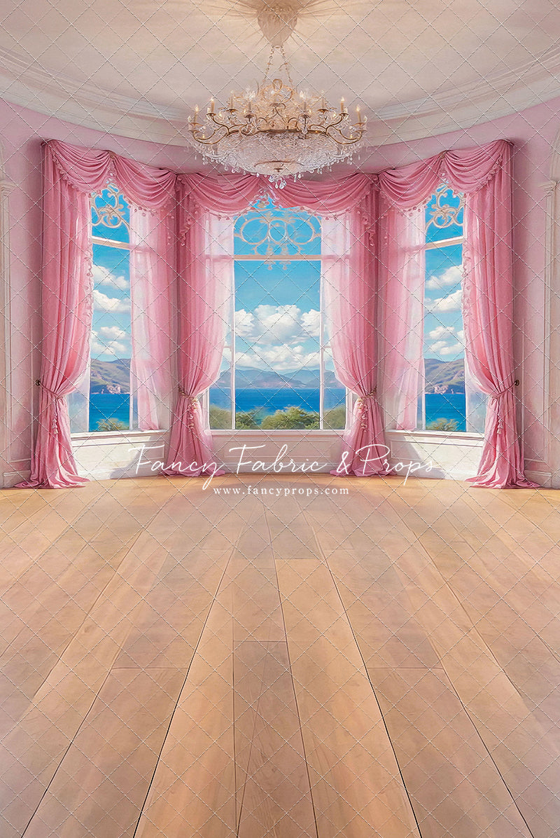 Summer Season Victorian Window - Wood Floor - With Sweep Option