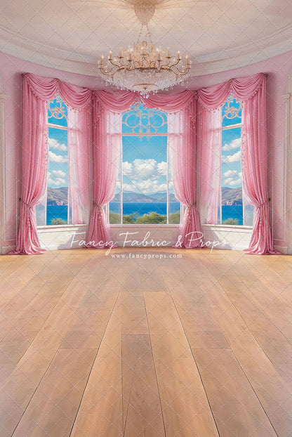 Summer Season Victorian Window - Wood Floor - With Sweep Option