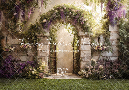 Amethyst Garden Gate - With Sweep Option