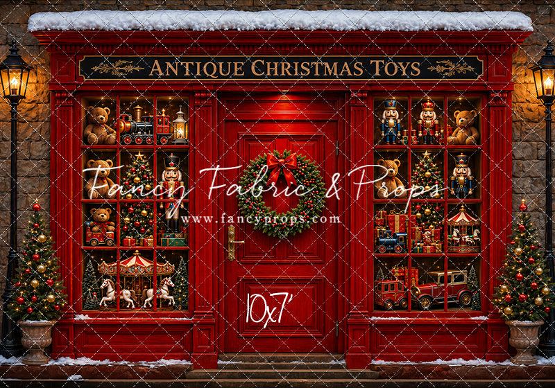 Antique Christmas Toy Store - with Sweep Option