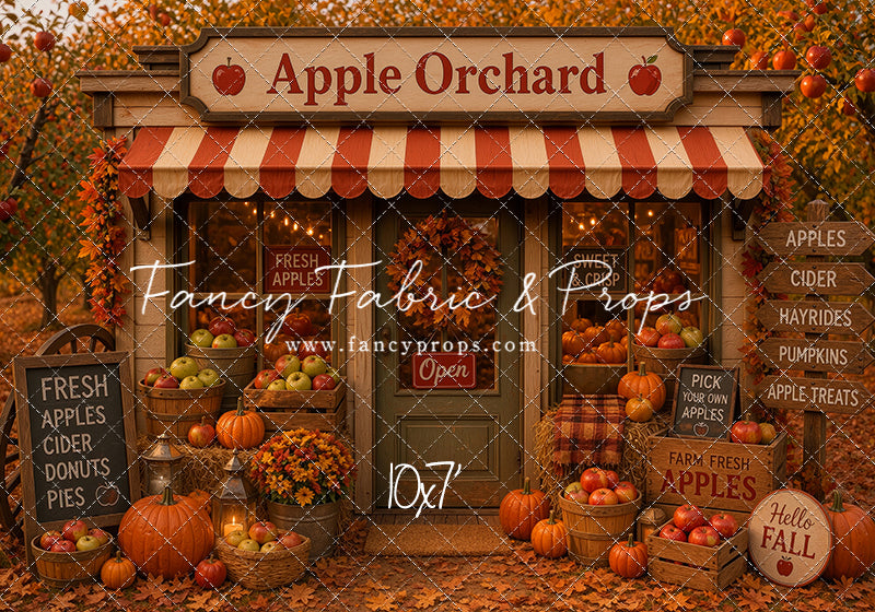 Autumn Orchard Shop - with Sweep Option