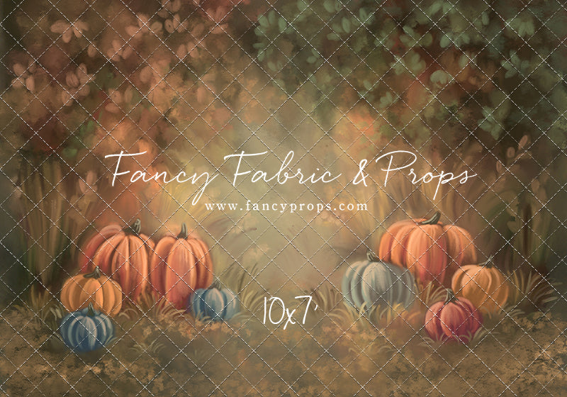 Autumn Pumpkin Paradise - With Sweep Option