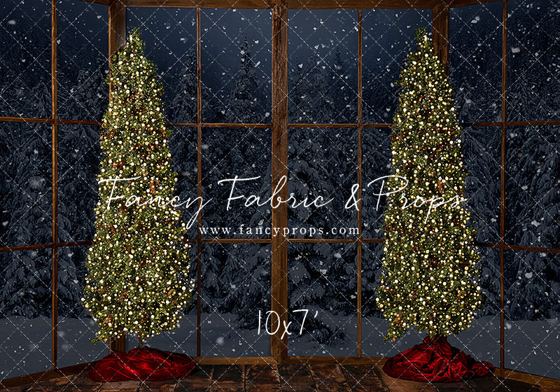 Bay Window With Trees