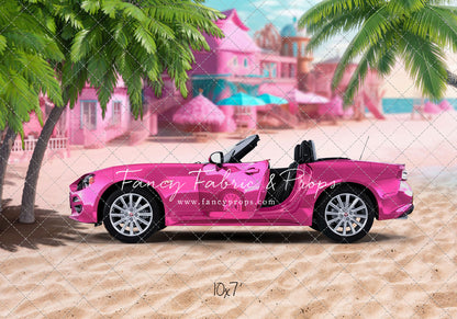 Beach Convertible -Pink - With Sweep Option