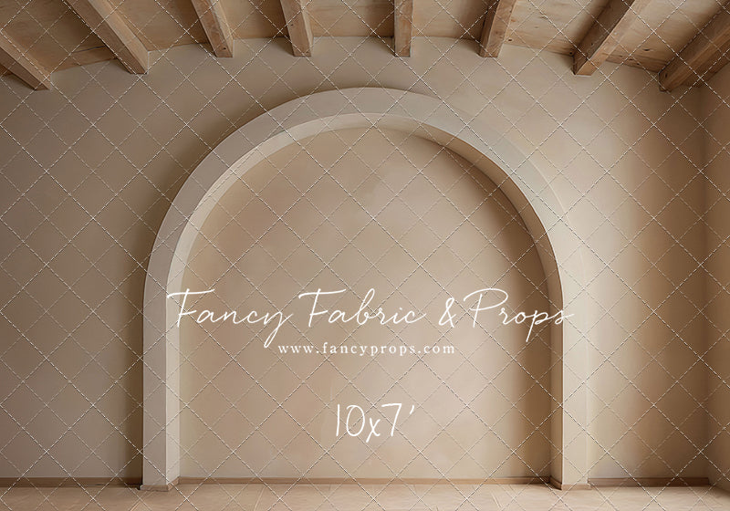 Beige Elegant Arch - Tile Floor - With Sweep Option