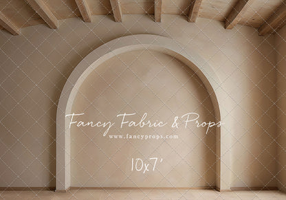 Beige Elegant Arch - Tile Floor - With Sweep Option