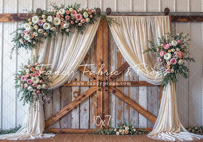 Blossoming Birch Barn - With Sweep Option