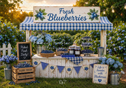 Blueberry Patch Market - With Sweep Option
