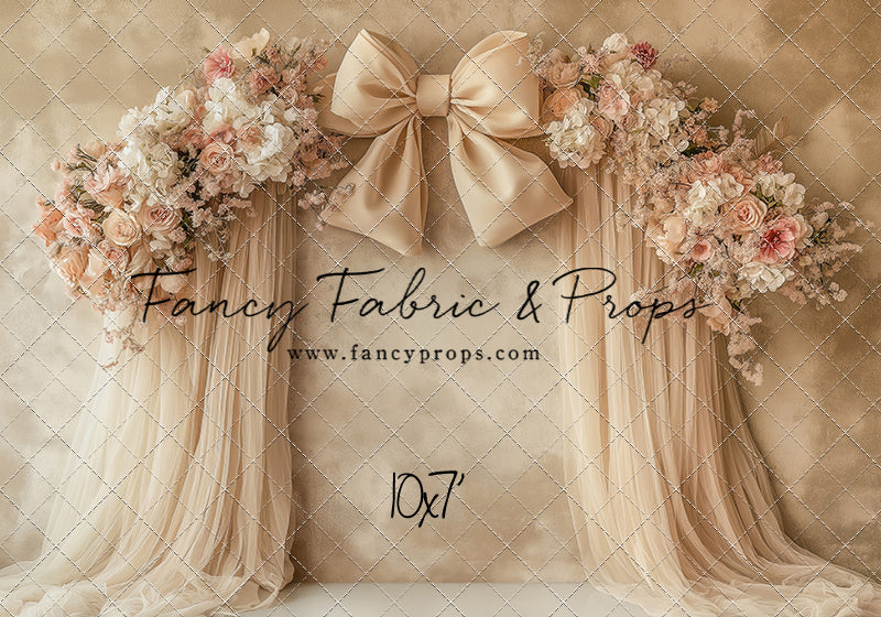 Blush Bow Harmony  - With Sweep Option