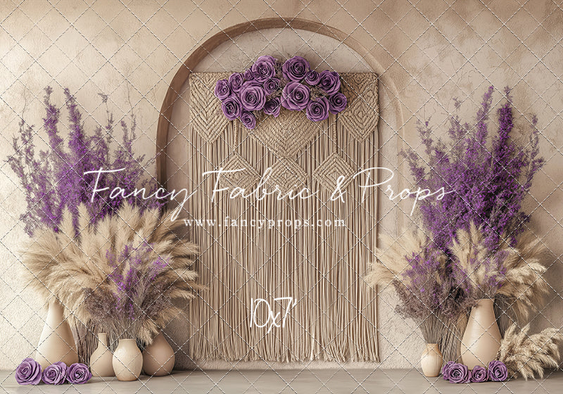 Bohemian Lavender Rose - With Sweep Option