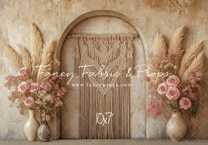 Bohemian Rose - With Sweep Option