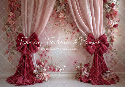 Bowtied Valentine - With Sweep Option