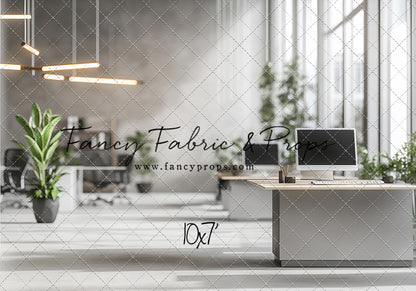 Bright & Modern Workspace - With Sweep Option