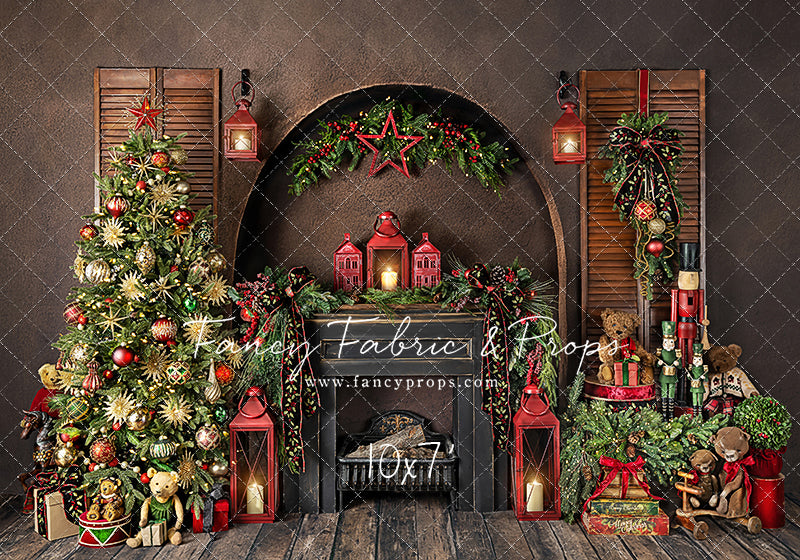 Elegant Fireside Mantle