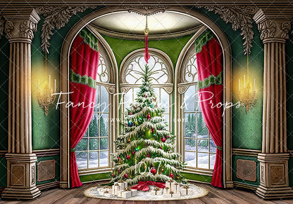 Cathedral Christmas - Wood Floor Option - with Sweep Option