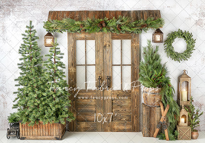 Charming Holiday Entry