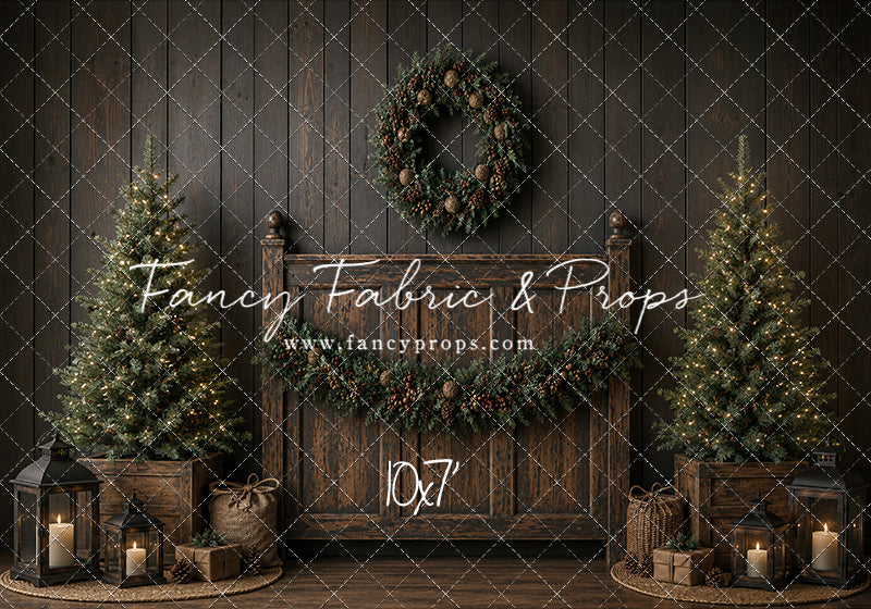 Christmas Charm Headboard - with Sweep Option