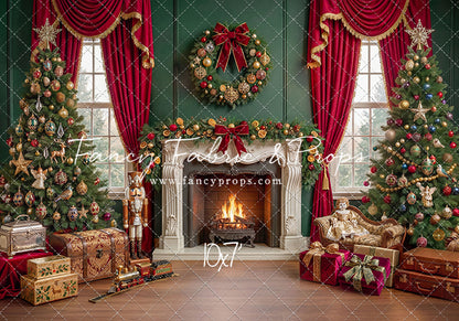 A Christmas Keepsake Parlor - with Sweep Option