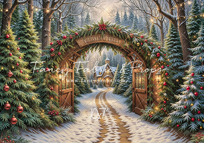 Christmas Path To Home - with Sweep Option