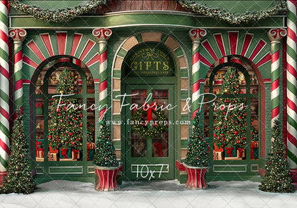 Christmas Town Gift Store 2pc Set