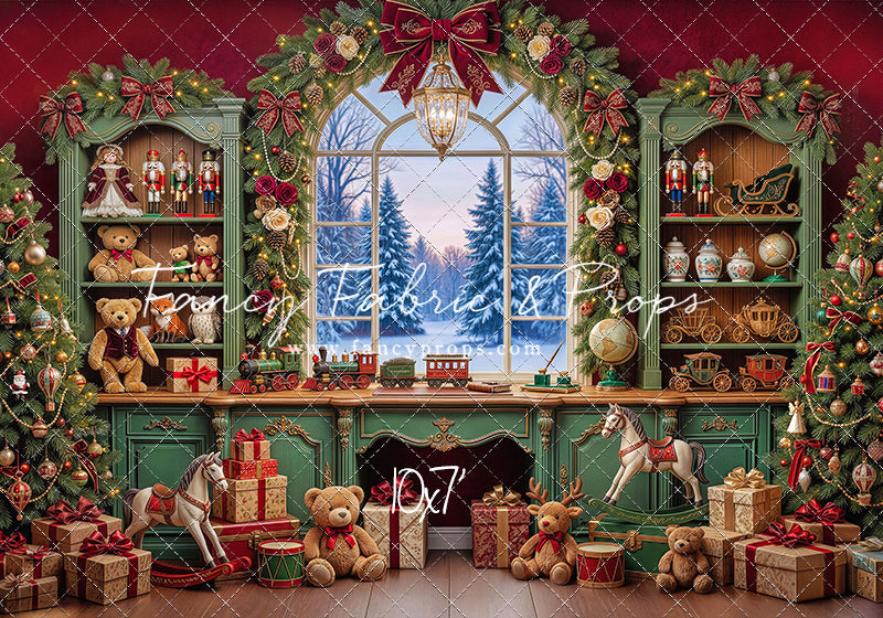 Christmas Toy Cabinet - with Sweep Option
