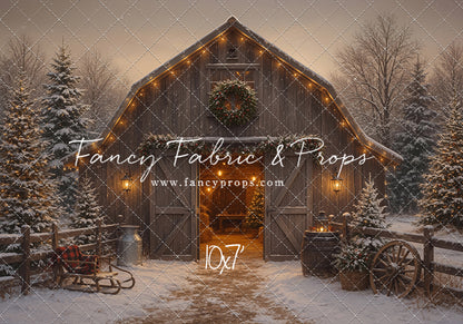 Christmas In The Timber Barn - with Sweep Option