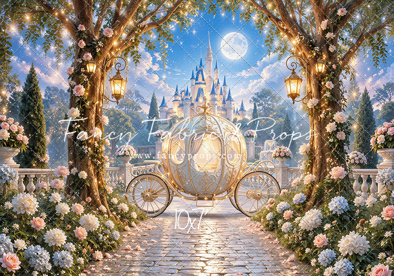 Cinderella's Carriage Castle - With Sweep Option
